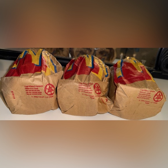 Vintage Walt Disney World 25th Anniversary McDonald's Drinking Glasses 3 Pieces - Picture 4 of 8